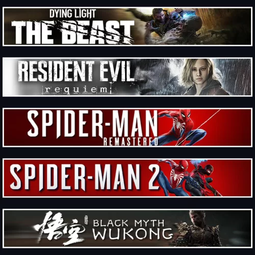  Beast +Evil 9 +Spider 1 +2 +Wukong
